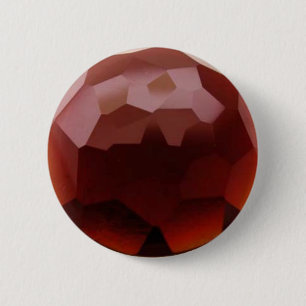 Granat 01, Januar, Birthstone Button