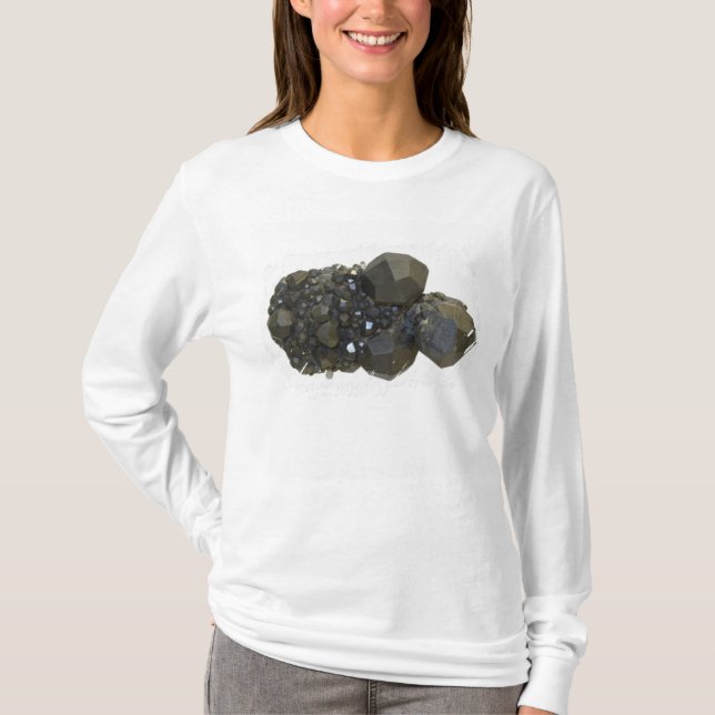 Granat in der natürlichen Form T-Shirt (Vorderseite)