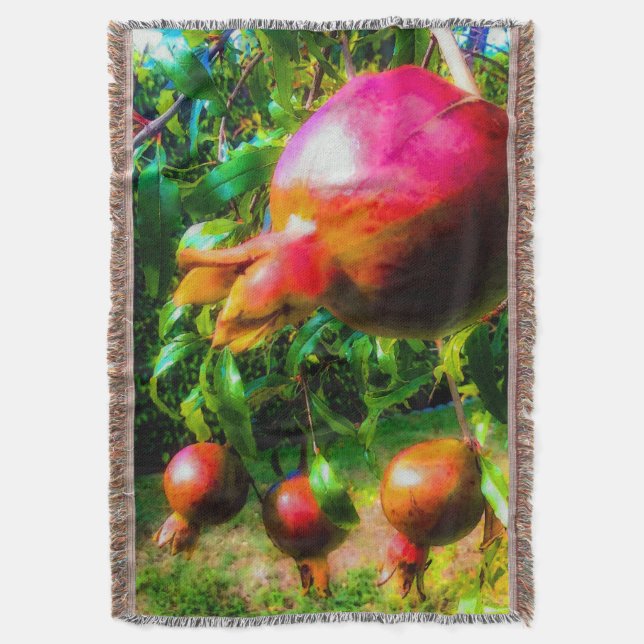 Granatäpfel am Baum Decke (Vorderseite Vertikal)