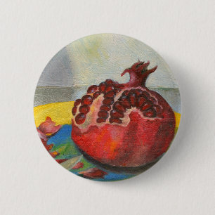 Granatapfel Button