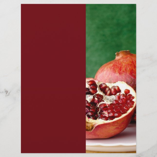 Granatapfel Flyer (Vorne)
