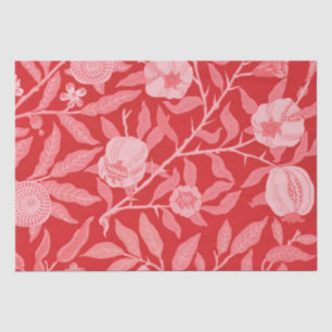 Granatapfel in Christmas Red Seidenpapier