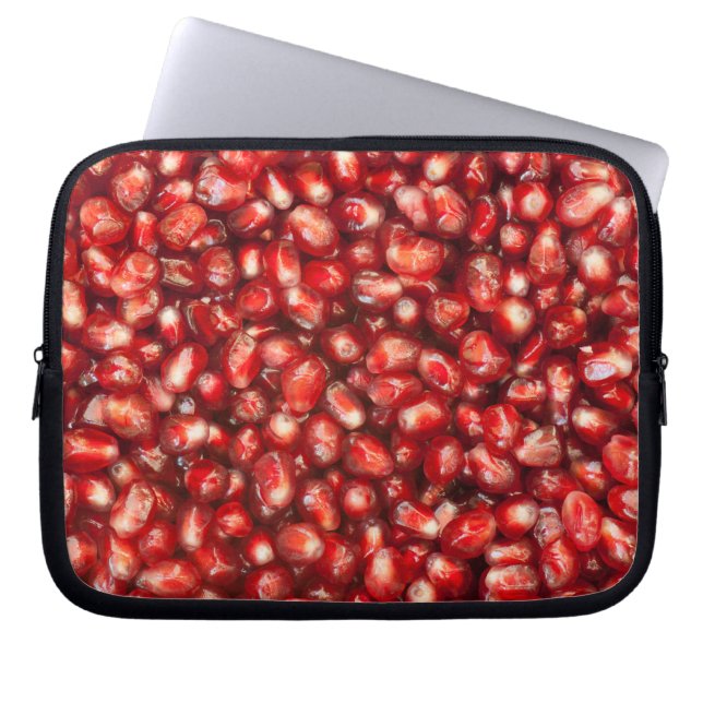 Granatapfel Laptopschutzhülle (Vorderseite)