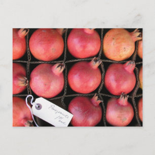 Granatapfel Postkarte