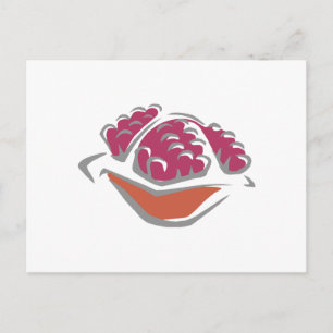 Granatapfel Postkarte