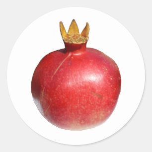 Granatapfel Runder Aufkleber