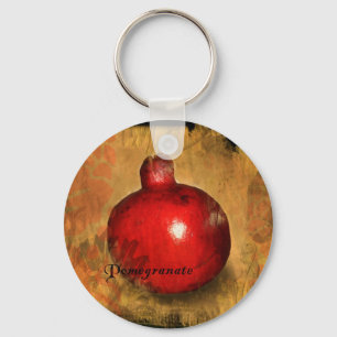 Granatapfel Schlüsselanhänger