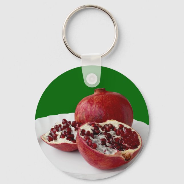Granatapfel Schlüsselanhänger (Vorderseite)