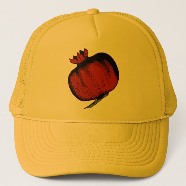 Granatapfel Truckerkappe (Vorderseite)