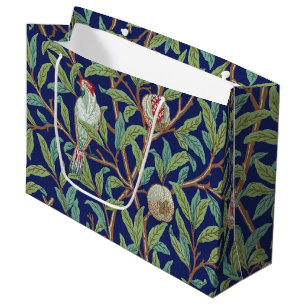 Granatapfel und Little Bird, William Morris Large Große Geschenktüte