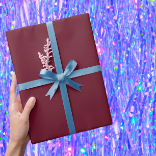 Granatapfelfarbe Geschenkpapier