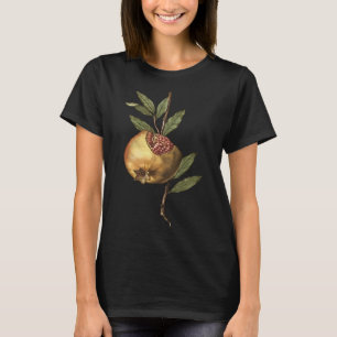 Granatapfelfrucht und -samen im Mittelmeer Vektor  T-Shirt