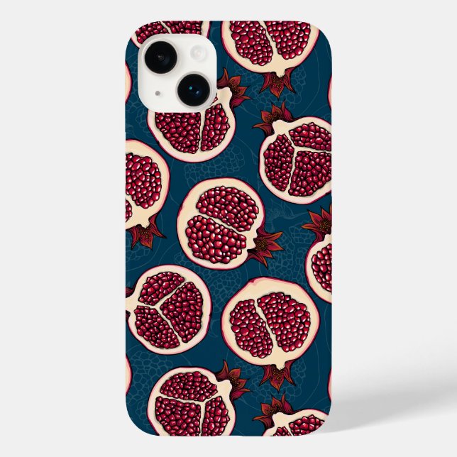 Granatapfelscheiben Case-Mate iPhone 14 Plus Hülle (Rückseite)
