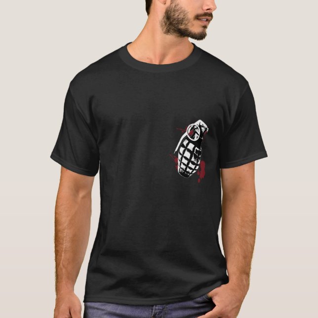 Granaten-Herz T-Shirt (Vorderseite)