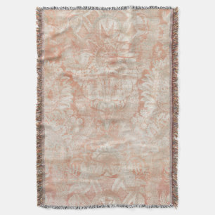 Granats-Einschlagfaden Decke