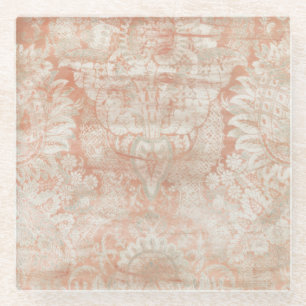 Granats-Einschlagfaden Glasuntersetzer