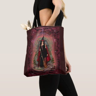Granats-Hexe u. roter Drache Tasche