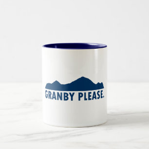 Granby Colorado Bitte Zweifarbige Tasse