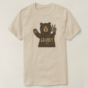 Granby Colorado Peace Bär T-Shirt