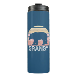 Granby Colorado Retro Bär Thermosbecher