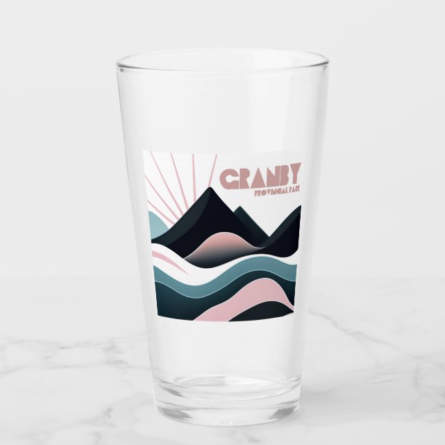 Granby Provincial Park Colored Hills Glas (Vorderseite)