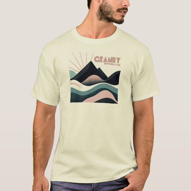 Granby Provincial Park Colored Hills T-Shirt (Vorderseite)