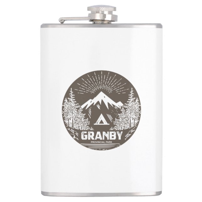 Granby Provincial Park Flachmann (Vorderseite)