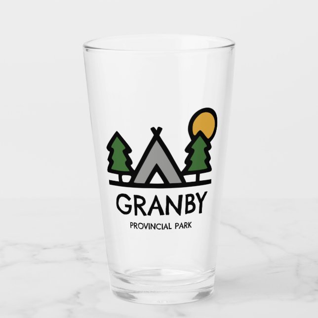 Granby Provincial Park Glas (Vorderseite)