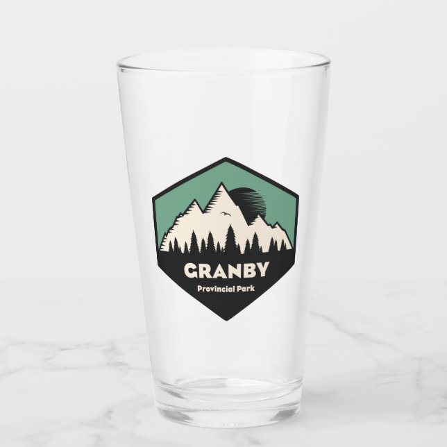 Granby Provincial Park Glas (Vorderseite)