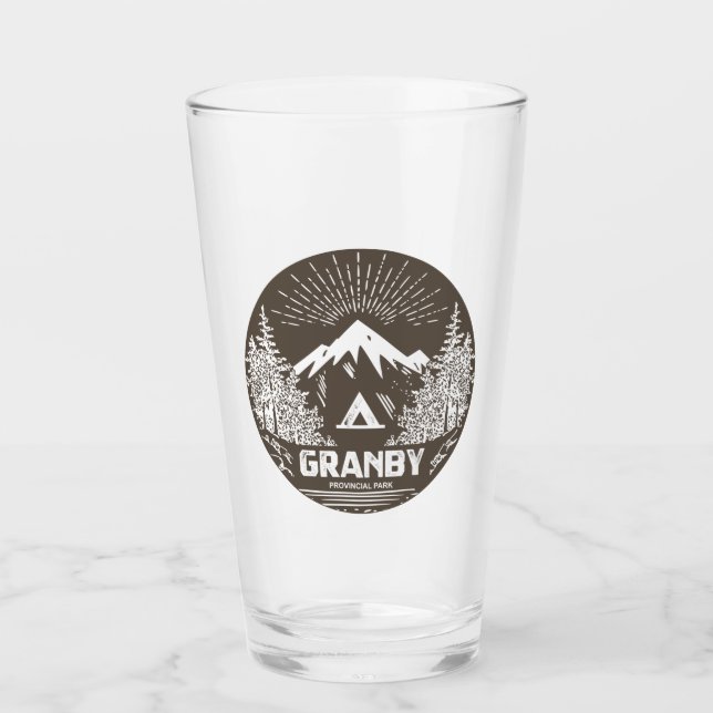 Granby Provincial Park Glas (Vorderseite)