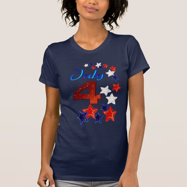 Grand 4 juillet T-shirt (Devant)