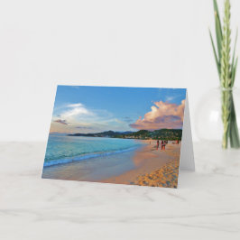 Grand Anse Beach Grenada Karte