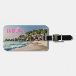 Grand Anse Seychelles La Digue Beach Geschenk Gepäckanhänger