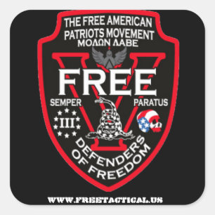 Grand autocollant LIBRE