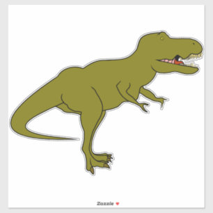 Grand autocollant T-REX
