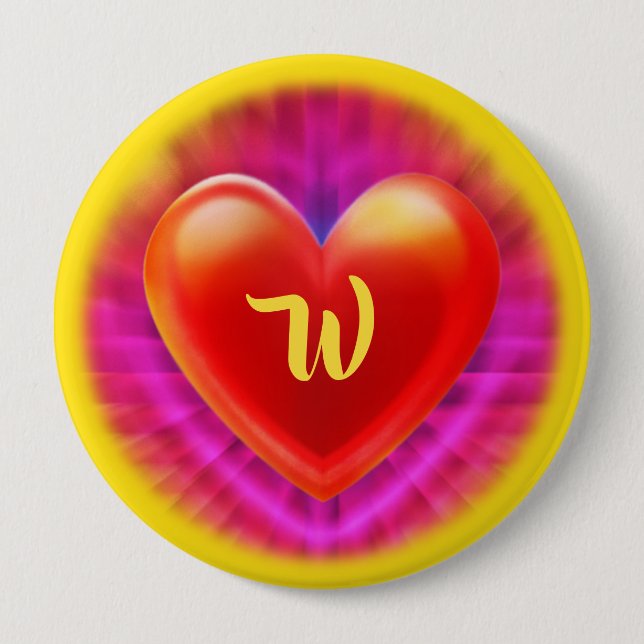 Grand Badge au coeur de la boîte de nuit monogramm (Devant)