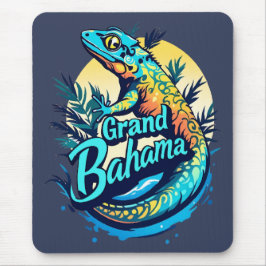 Grand Bahama Caribbean Gecko Mousepad