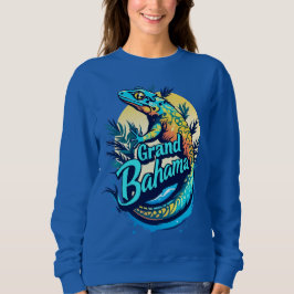 Grand Bahama Caribbean Gecko Sweatshirt