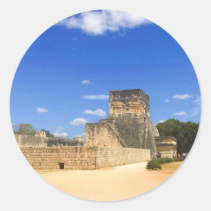 Grand Ball Court, Chichen Itza, Mexique Stickers