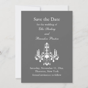 Grand Ballroom Save the Date (grau)
