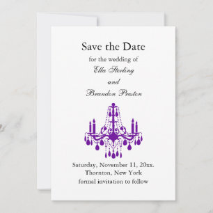 Grand Ballroom Save the Date (lila)