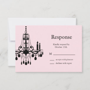 Grand Ballroom UAWG (rosa) RSVP Karte