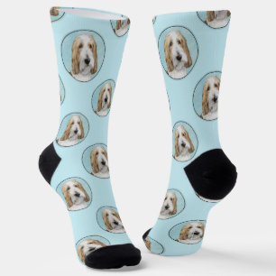 Grand Basset Griffon Vendeen GBGV Original Dog Art Socken