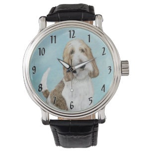 Grand Basset Griffon Vendeen - Original Dog Art Armbanduhr