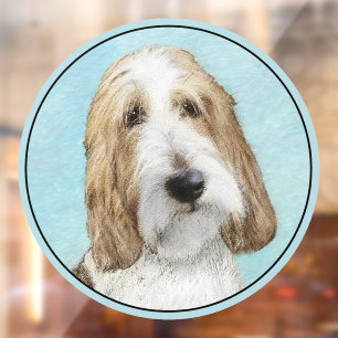 Grand Basset Griffon Vendeen - Original Dog Art Fensteraufkleber