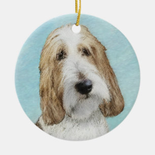 Grand Basset Griffon Vendeen - Original Dog Art Keramik Ornament