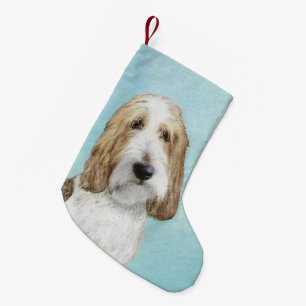 Grand Basset Griffon Vendeen - Original Dog Art Kleiner Weihnachtsstrumpf