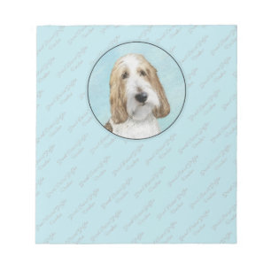 Grand Basset Griffon Vendeen - Original Dog Art Notizblock