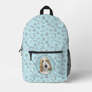 Grand Basset Griffon Vendeen - Originale Hundekuns Bedruckter Rucksack