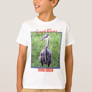Grand Blues Pensez T-shirt vert